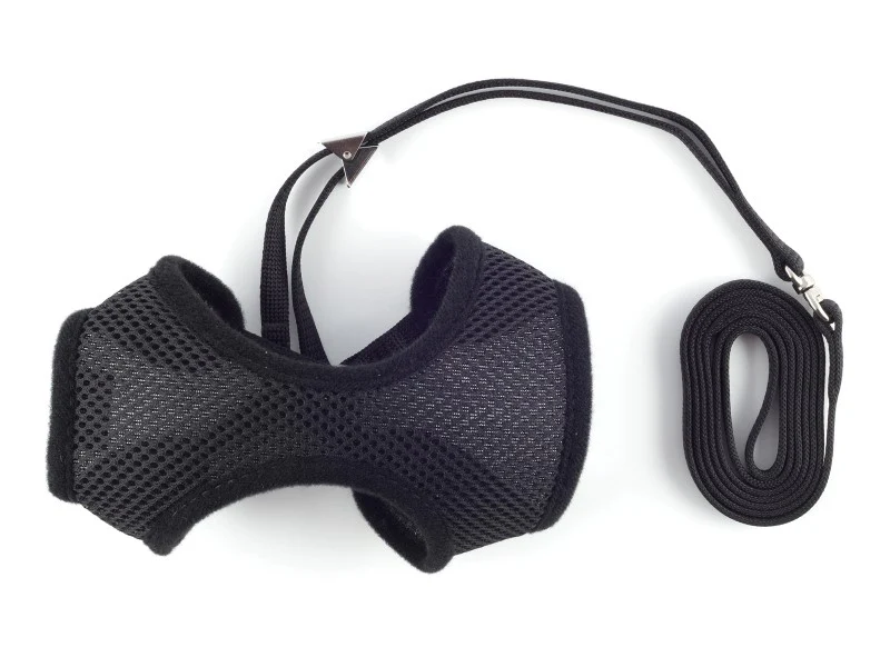 Cat Harness & Lead Large (Black) - Image 2