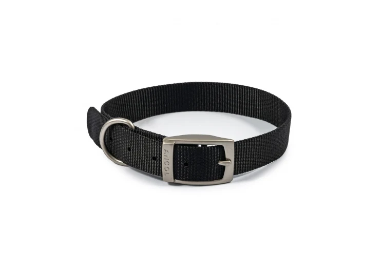Ancol Viva Nylon Dog Collar Black - Image 3