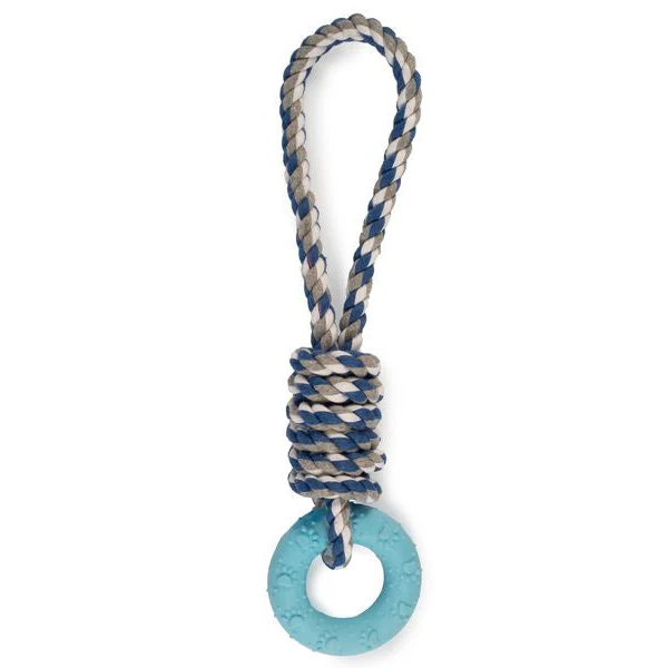Ancol Small Bite Rope + Ring Toy 31cm - Image 2