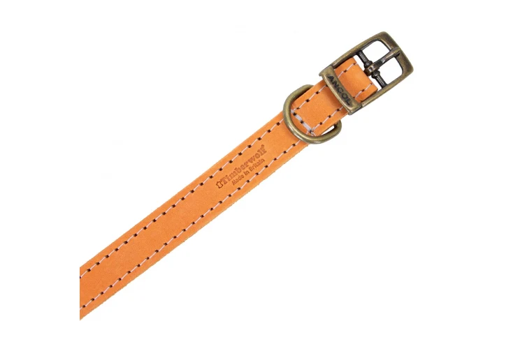 Ancol Timberwolf Leather Collar Mustard - Image 5