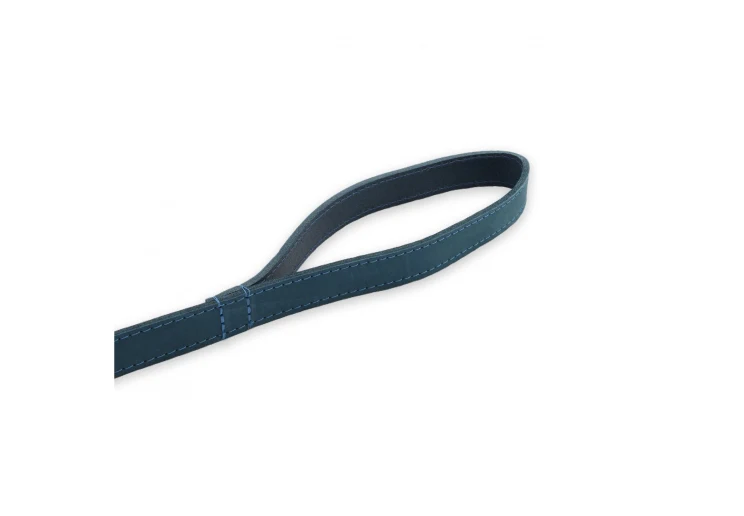 Ancol Timberwolf Leather Lead Blue 1mx19mm - Image 4