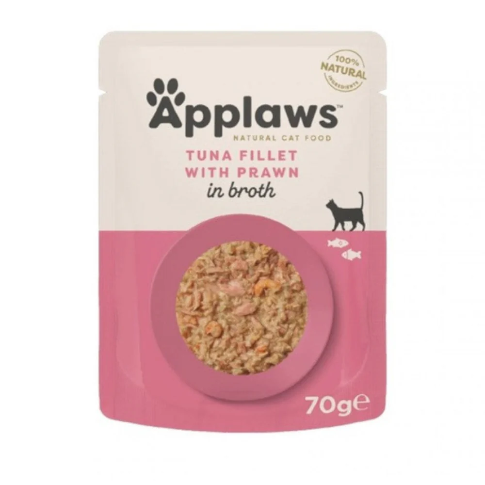 Applaws Pouch Tuna & Prawn 70g Cat