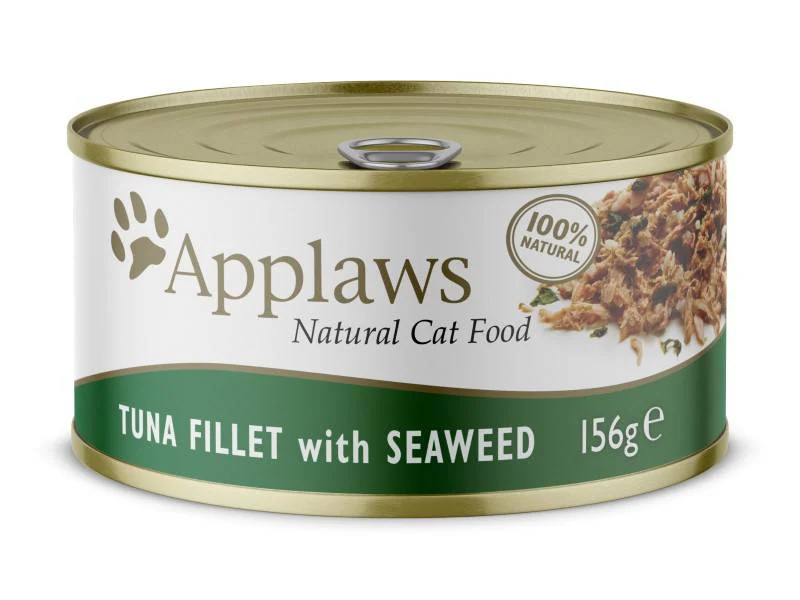 Applaws Tuna & Seaweed Wet Cat Food 156g Can
