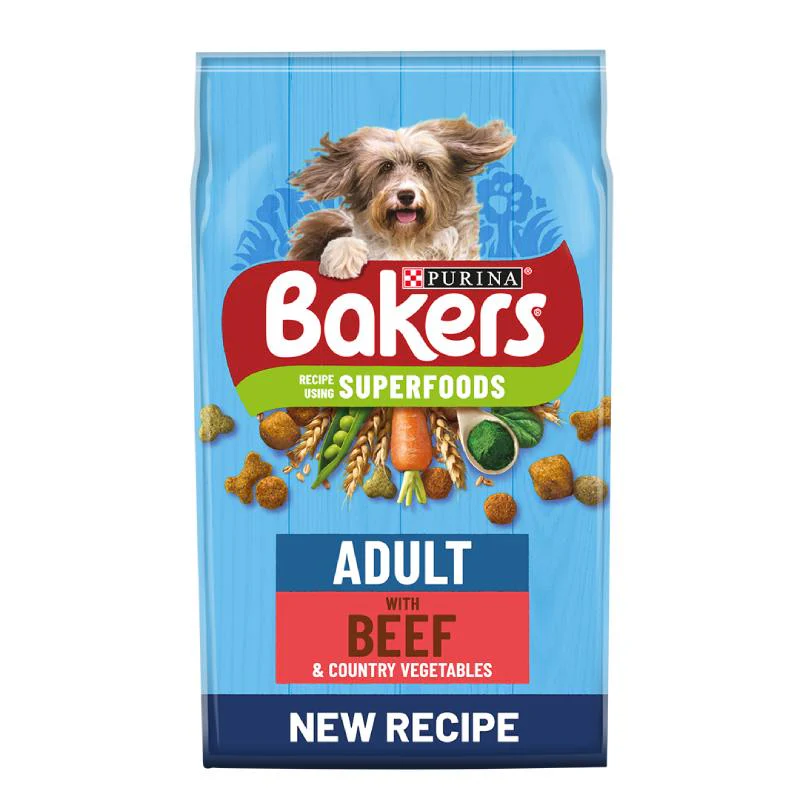 Bakers Beef &amp; Vegetable Dog Food 14kg