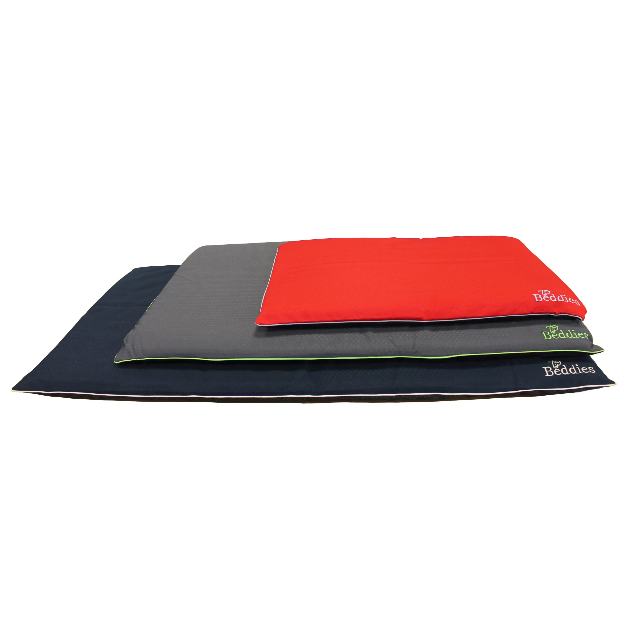 Beddies Waterproof Pet Crate Mat – Navy/Beige