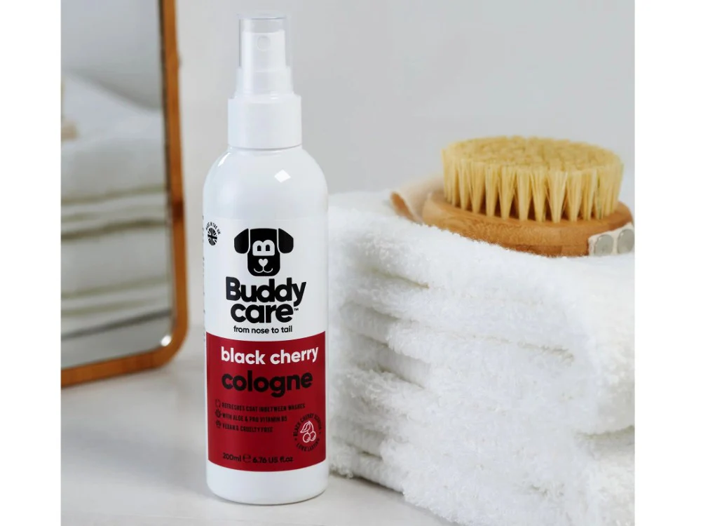 Buddycare 200ml Cologne Black Cherry - Image 2