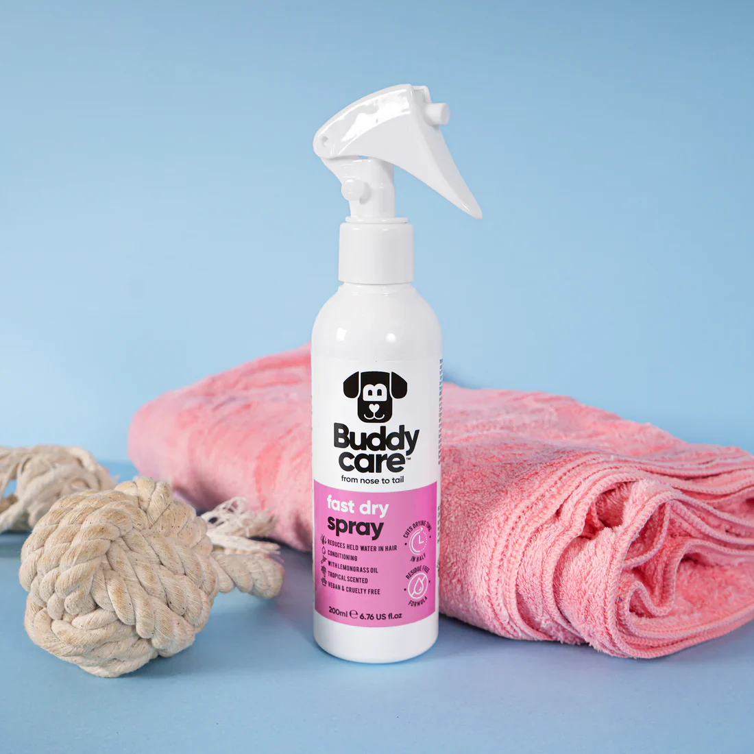 Buddycare Fast Dry Spray 200ml - Image 2