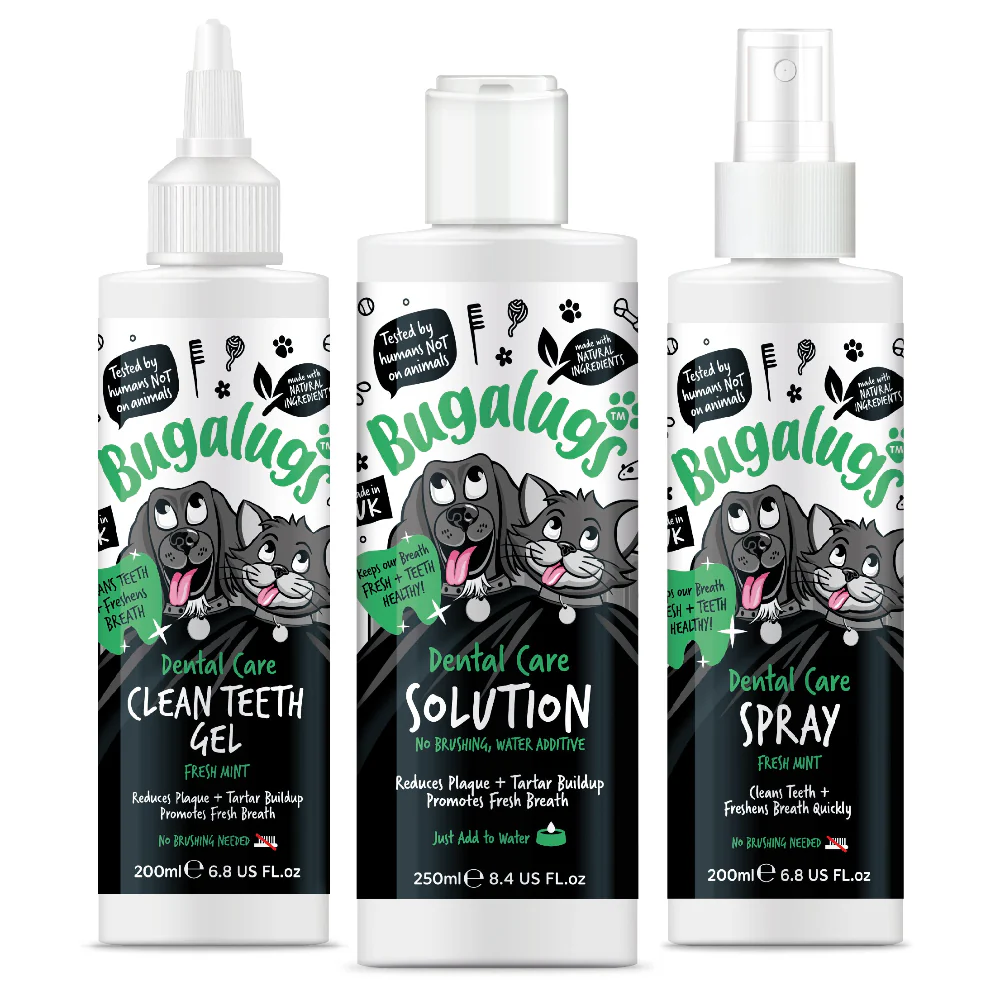 Bugalugs No Brushing Dental Kit for Dogs & Cats