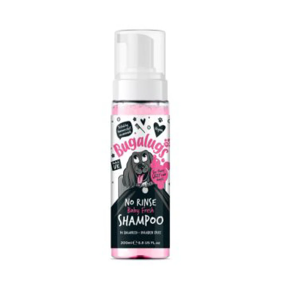 Bugalugs No Rinse Dog Shampoo Baby Fresh 200ml