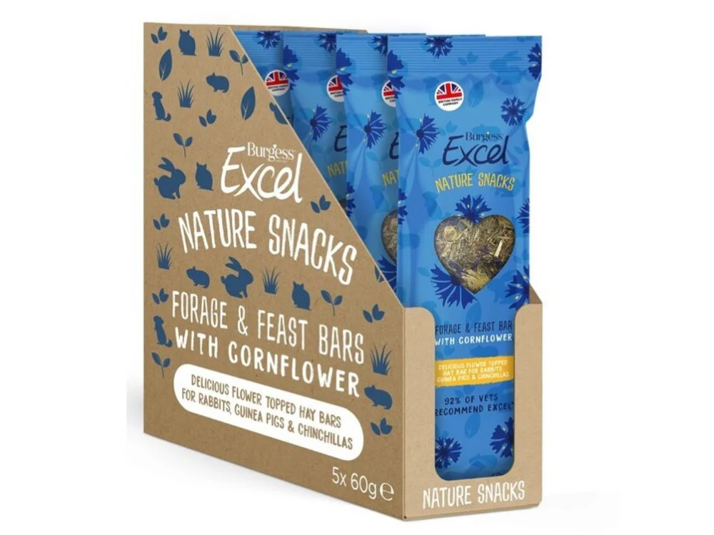 Burgess Excel Forage and Feast Bar Cornflour 60g - Image 2
