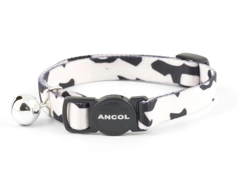 Camouflage Black/White Cat Collar - Image 2