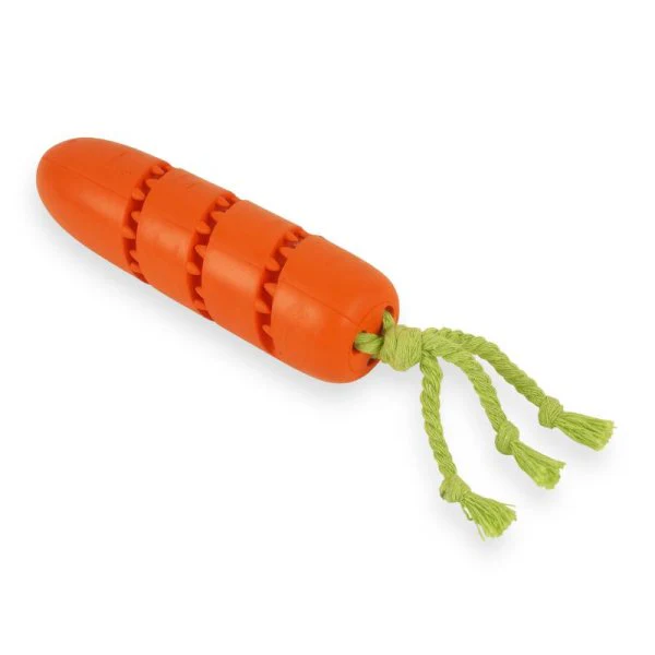 Carrot Treat Dispenser Dog Toy - Image 2