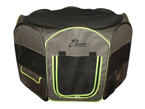 Cheeko Easy Up Fabric Dog Playpen