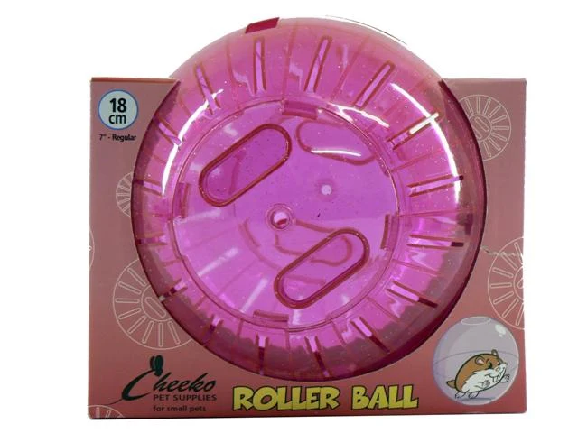 Cheeko Hamster Ball Pink 7" - Image 2
