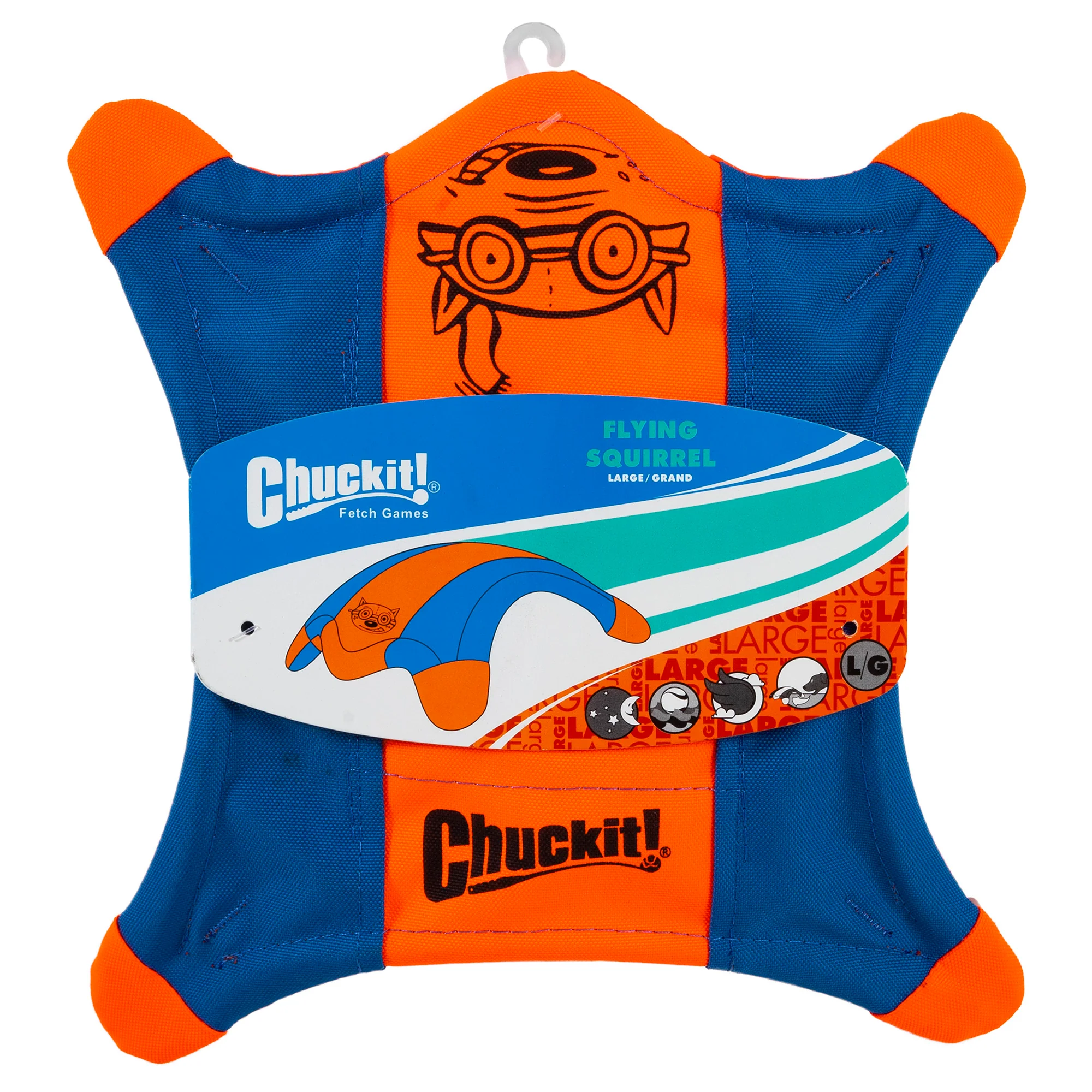 Chuckit! Flying Squirrel Dog Toy – Medium