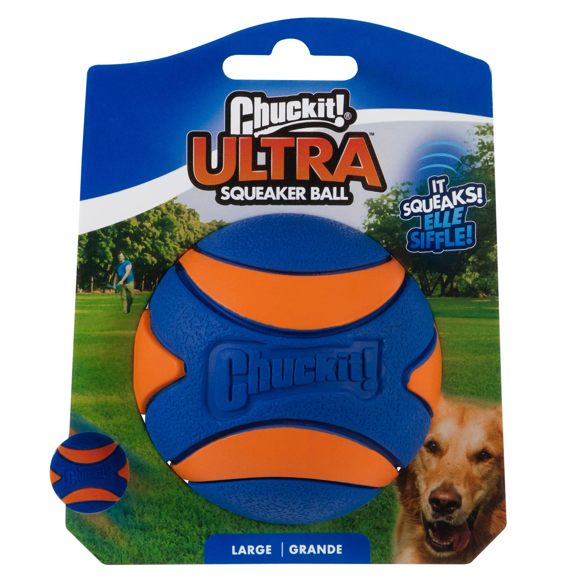 Chuckit! Ultra Squeaker Ball Large Dog Toy