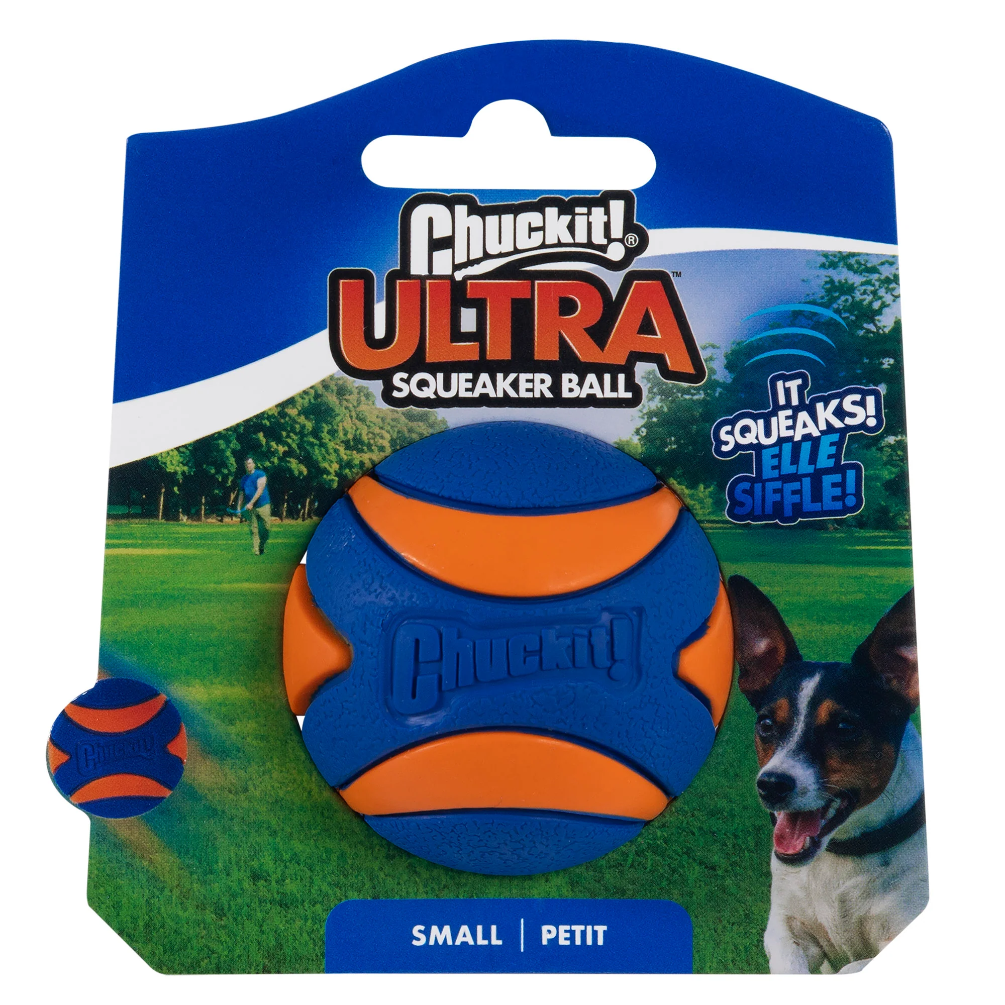Chuckit! Ultra Squeaker Ball Small Dog Toy