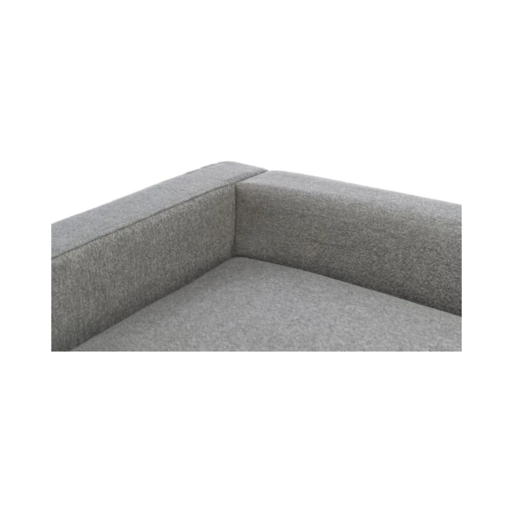 Citystyle Square Pet Sofa, 90 x 70 cm - Light Grey - Image 6
