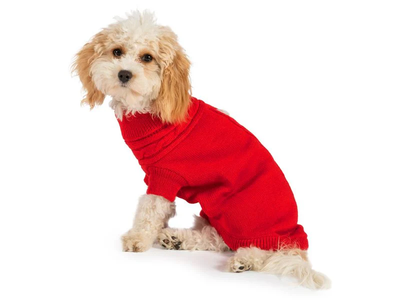 Dog cable knit jumper - Image 6