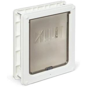 Dog Mate Lockable Medium Dog Door – White - Image 3