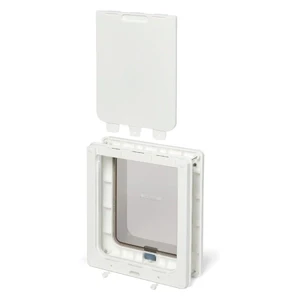 Dog Mate Lockable Medium Dog Door – White - Image 4