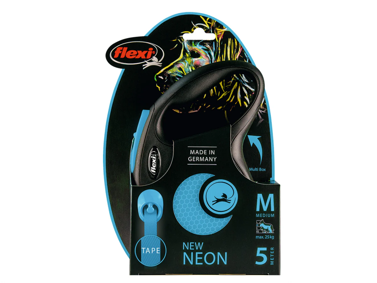 Flexi Neon Reflective Dog Lead 5M Medium - Image 4