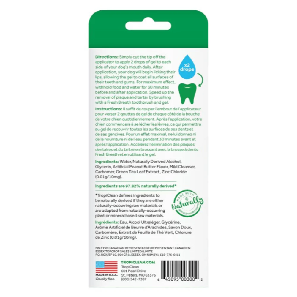 Fresh Breath Peanut Butter Teeth Gel 59ml - Image 2