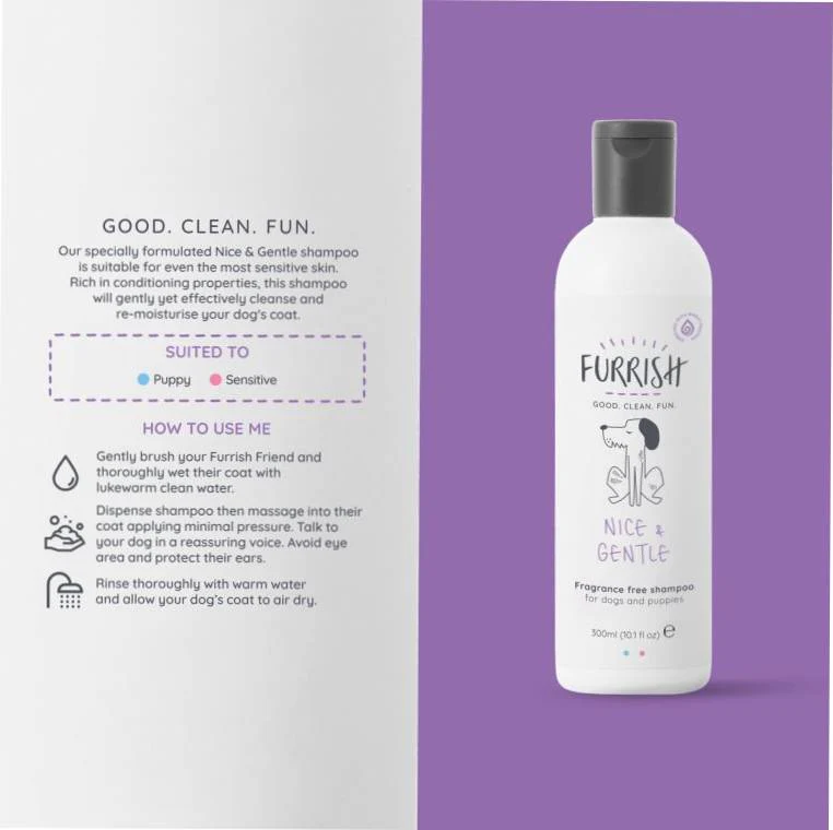 Furrish Nice & Gentle Dog Shampoo 300ml - Image 2
