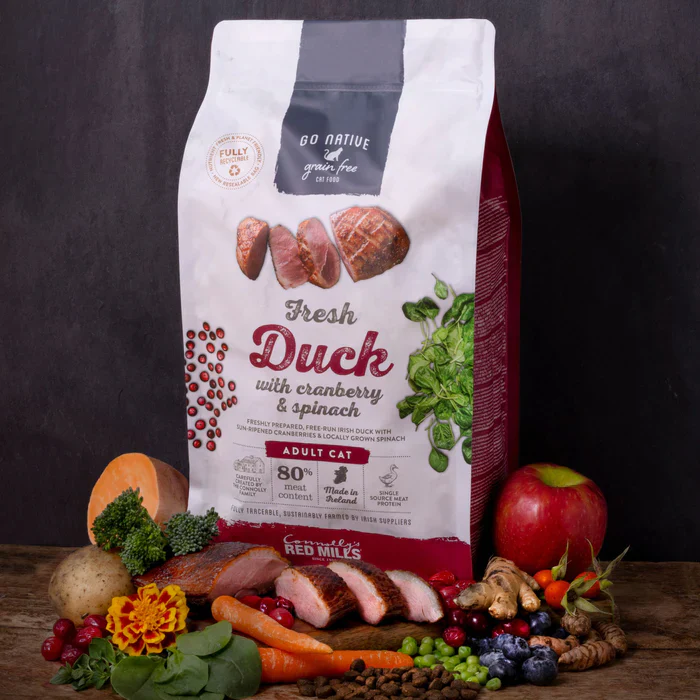 Go Native Duck with Cranberry & Spinach Cat Food - Image 3