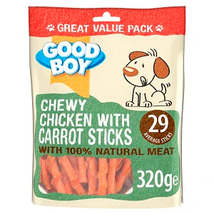 Good Boy Pawsley Chicken Carrot Sticks - Image 2
