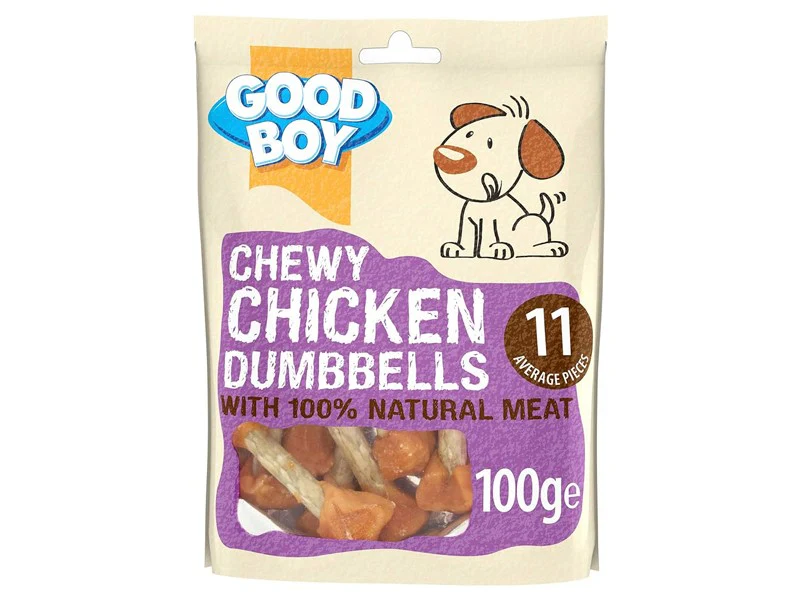 Good boy Chewy Chicken Dumbbells - Image 2