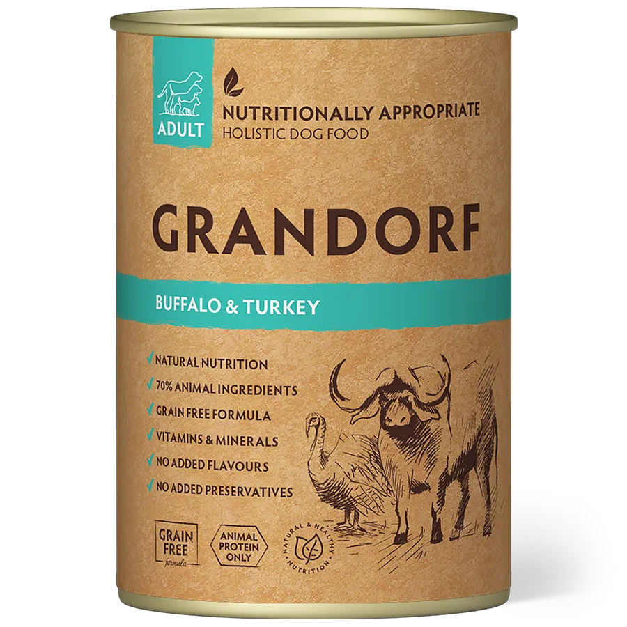 Grandorf Adult Buffalo and Turkey 400g