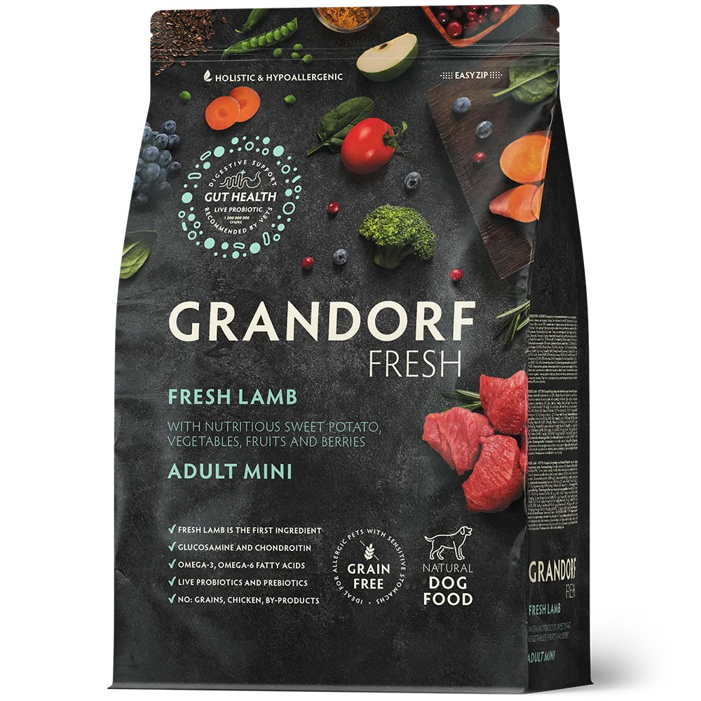 Grandorf Adult Grain Free Lamb For Small Breeds