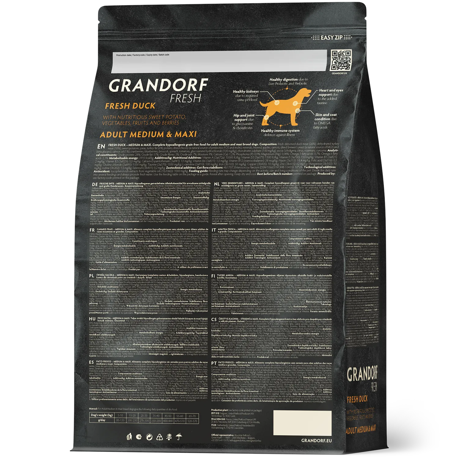 Grandorf Grain Free Duck For Medium and Maxi Breeds - Image 2