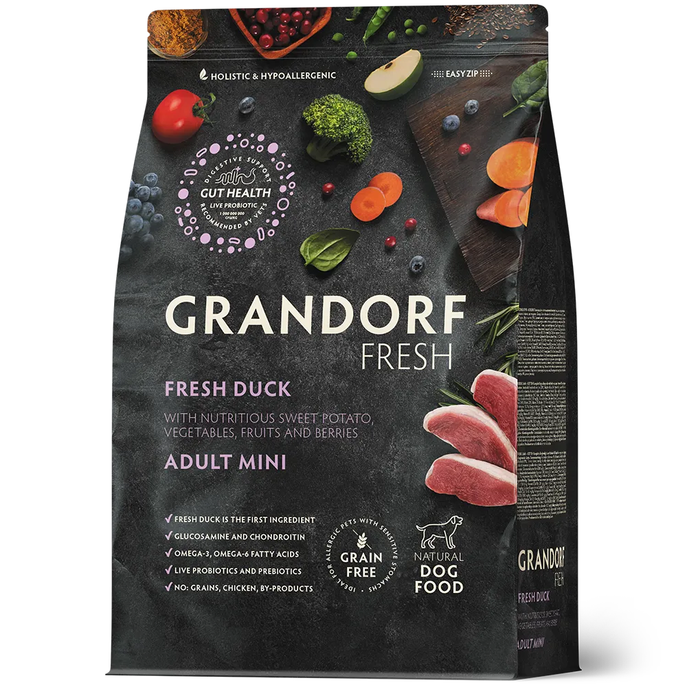 Grandorf Grain Free Duck For Small Breeds