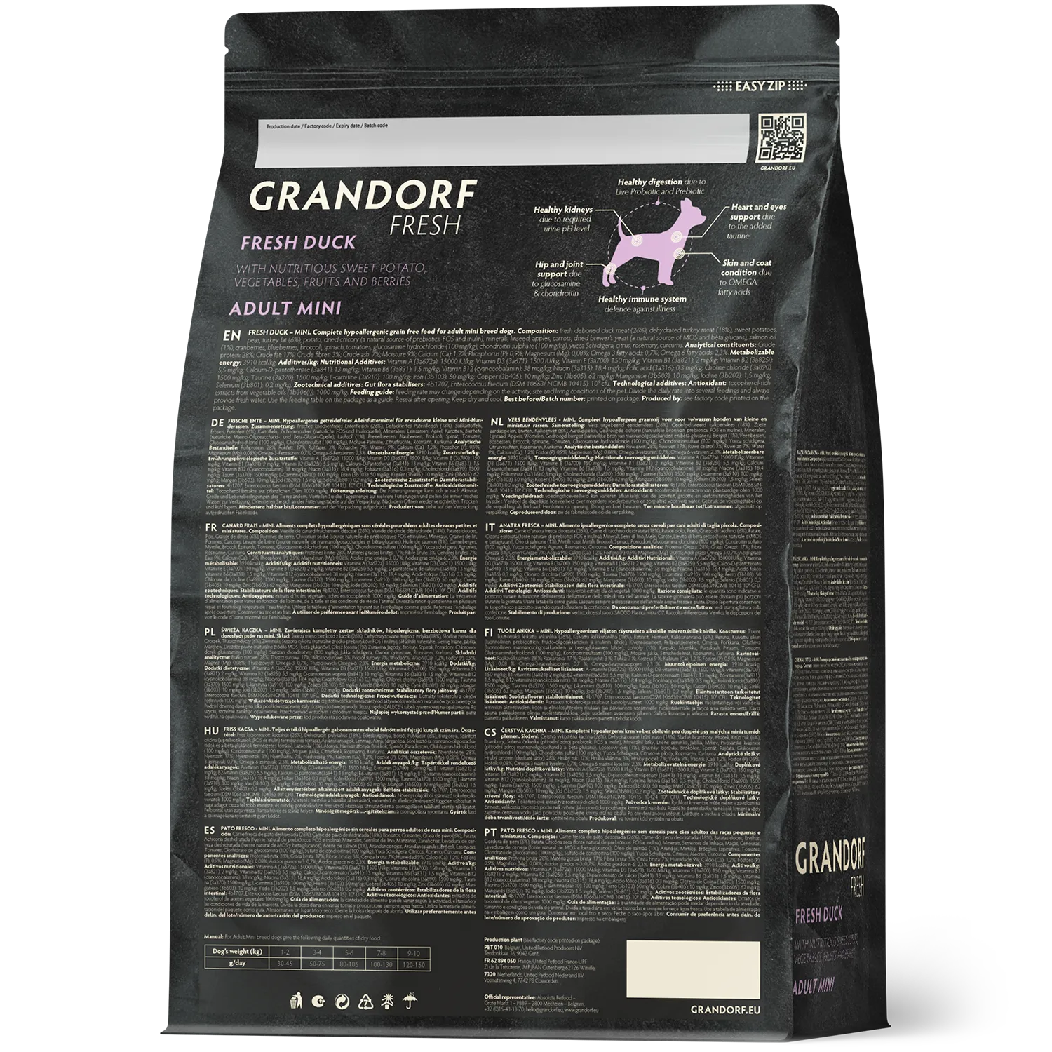 Grandorf Grain Free Duck For Small Breeds - Image 2