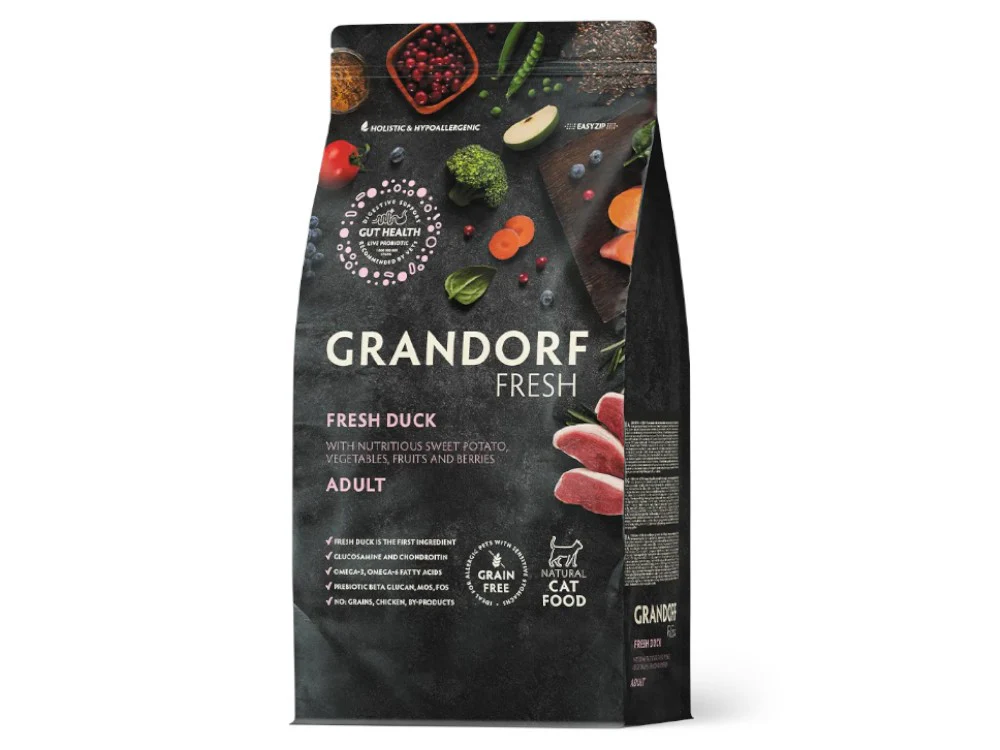 Grandorf Grain Free Fresh Duck For Adult Cats 400g
