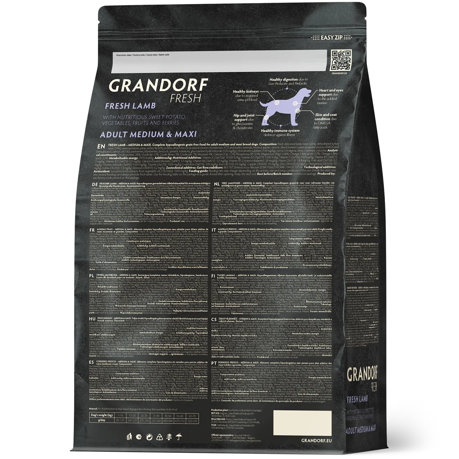 Grandorf Grain Free Lamb For Medium and Large Breeds - Image 2