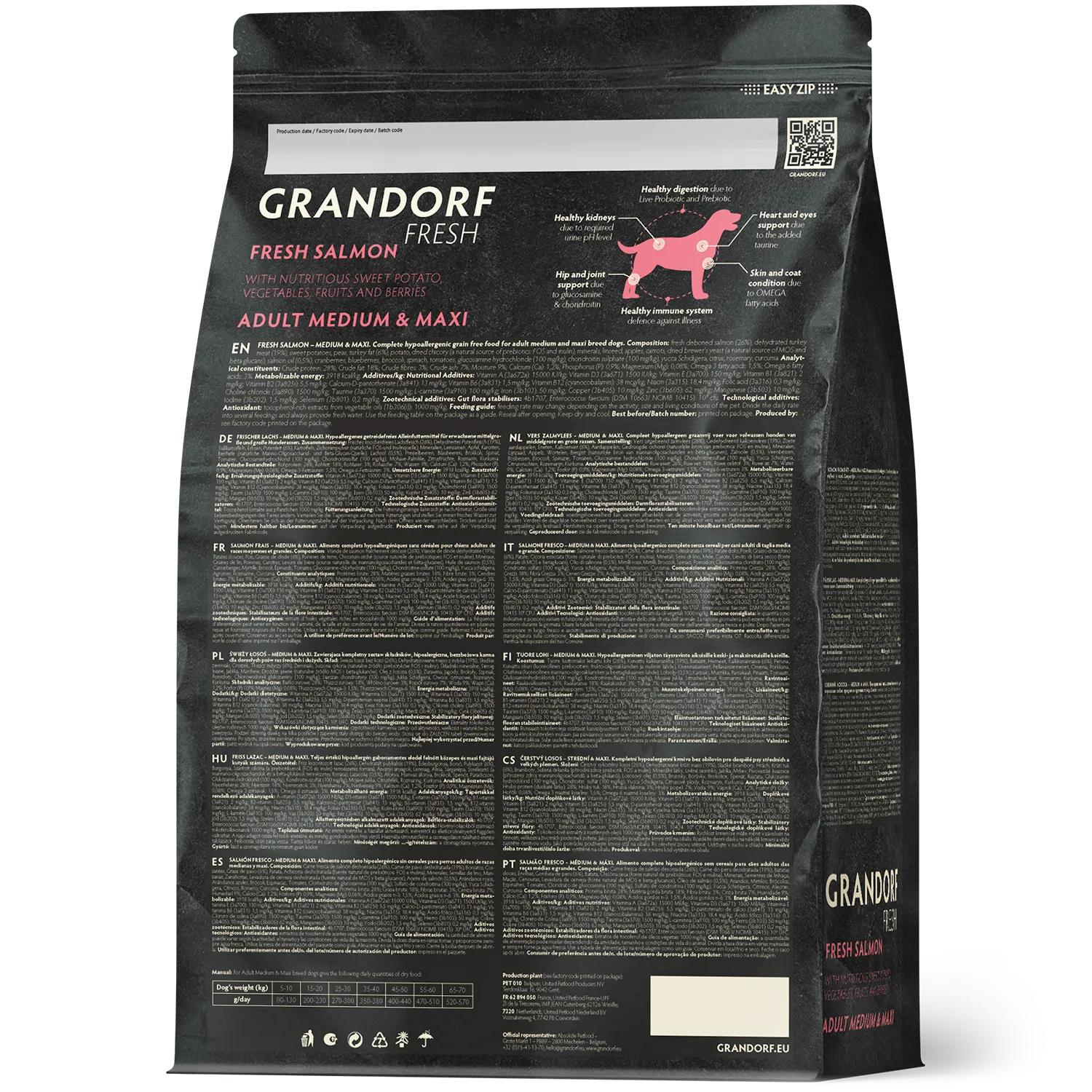 Grandorf Grain Free Salmon For Medium and Maxi Breeds - Image 2