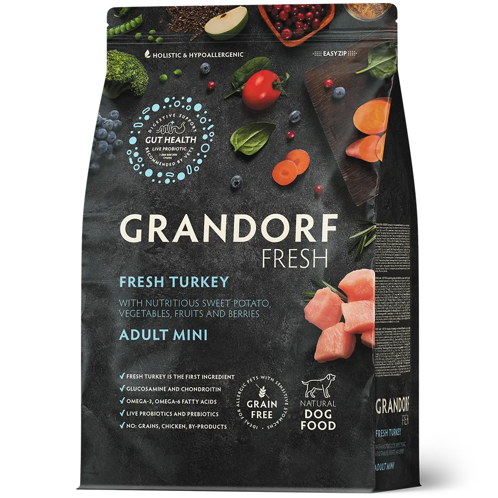 Grandorf Grain Free Turkey for Small Breeds