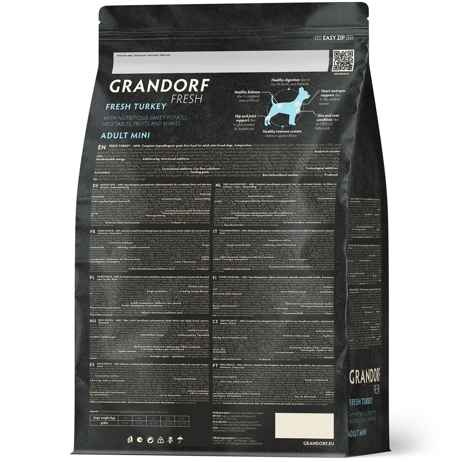Grandorf Grain Free Turkey for Small Breeds - Image 2