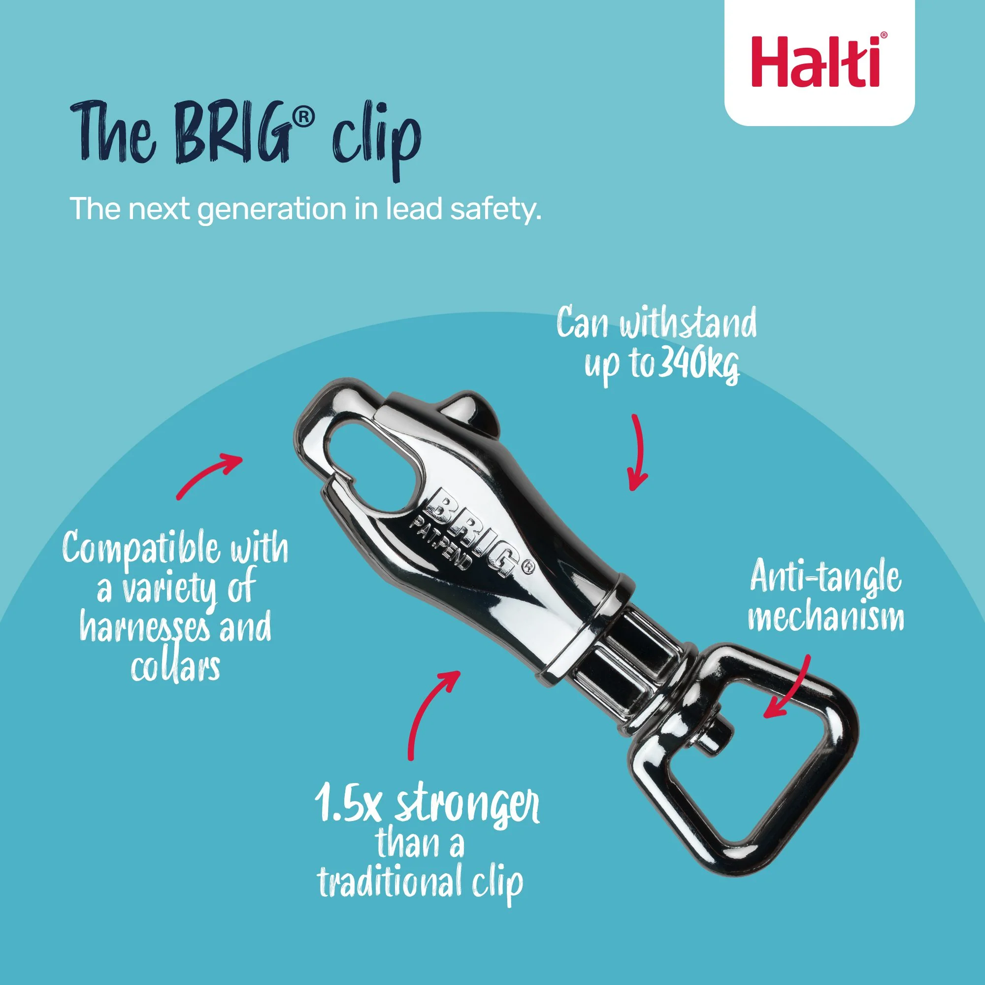 Halti BRIG Safety Lead Large - Image 6