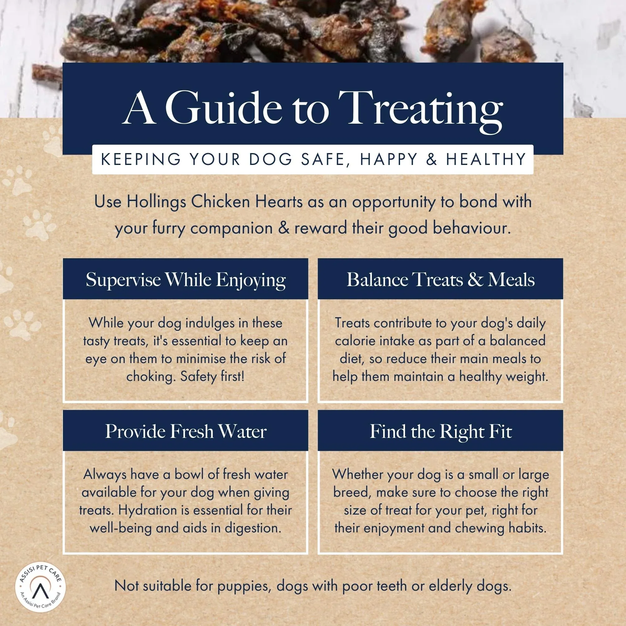 Hollings Chicken Hearts 60g - Image 4