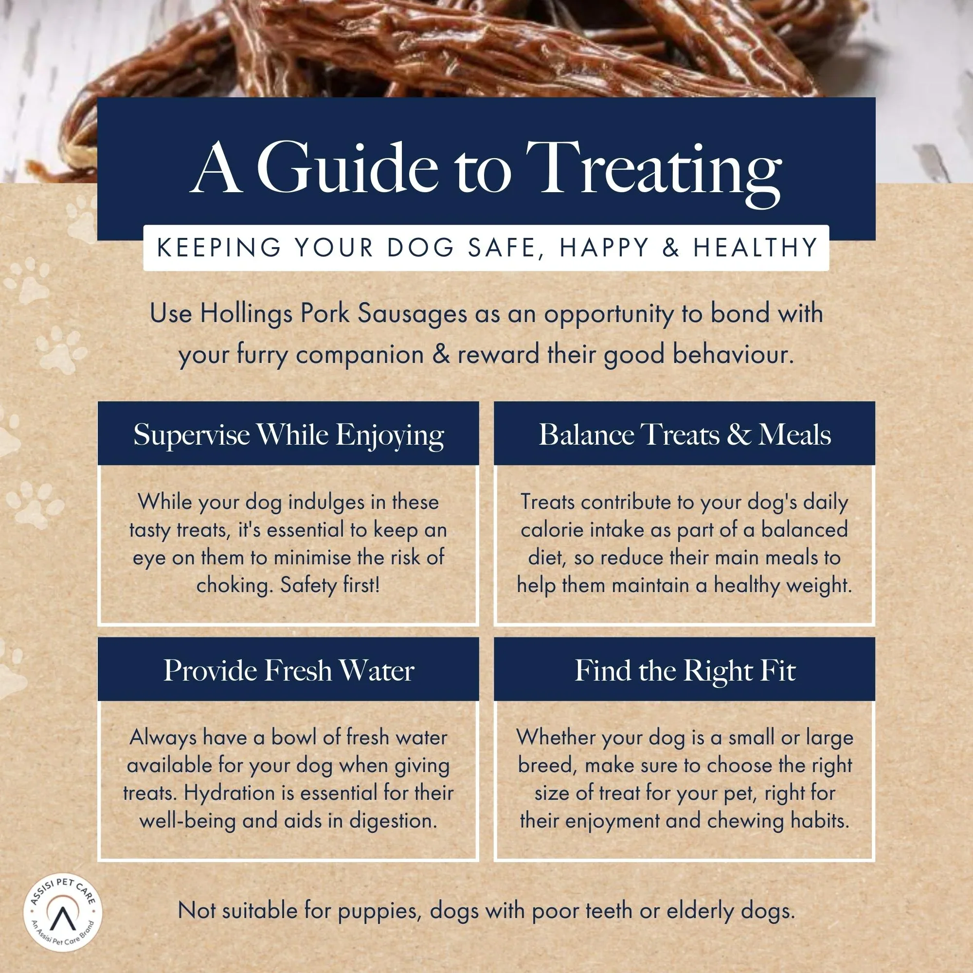 Hollings Gourmet Sausages Dog Treats 200g - Image 4