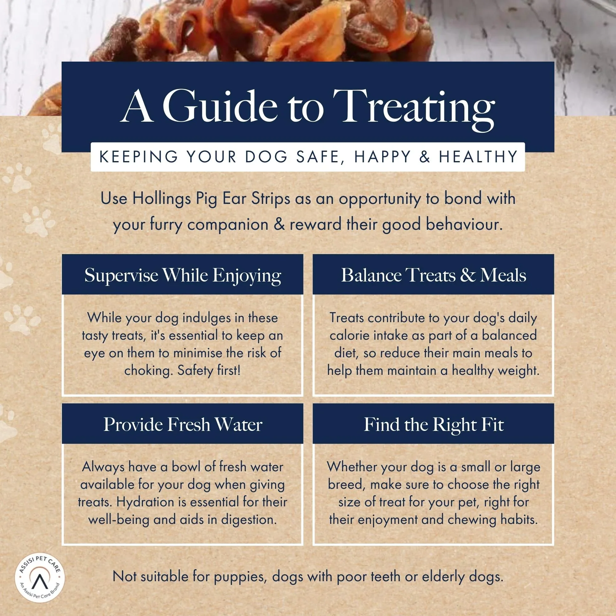 Hollings Pig Ear Strips Dog Treats 150g - Image 4