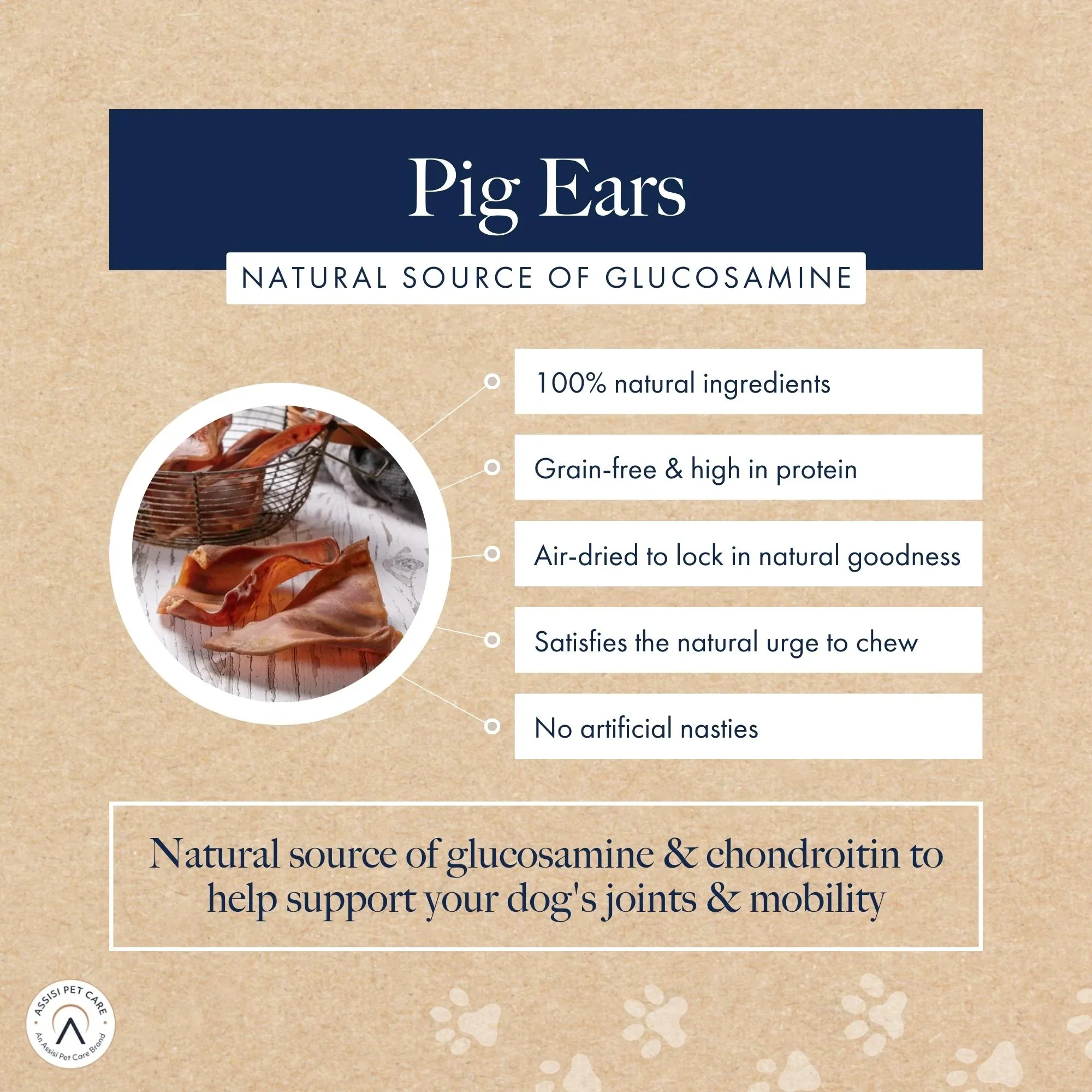 Hollings Pig Ears Dog Treats 2pk - Image 4