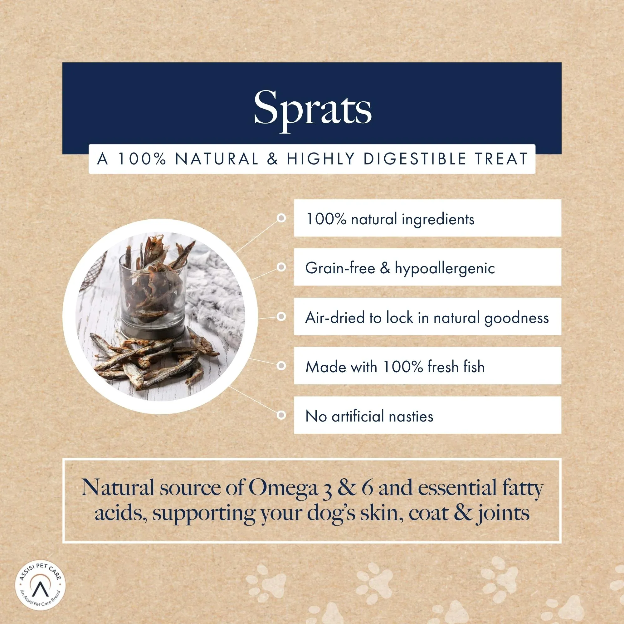 Hollings Sprats 100g - Image 2