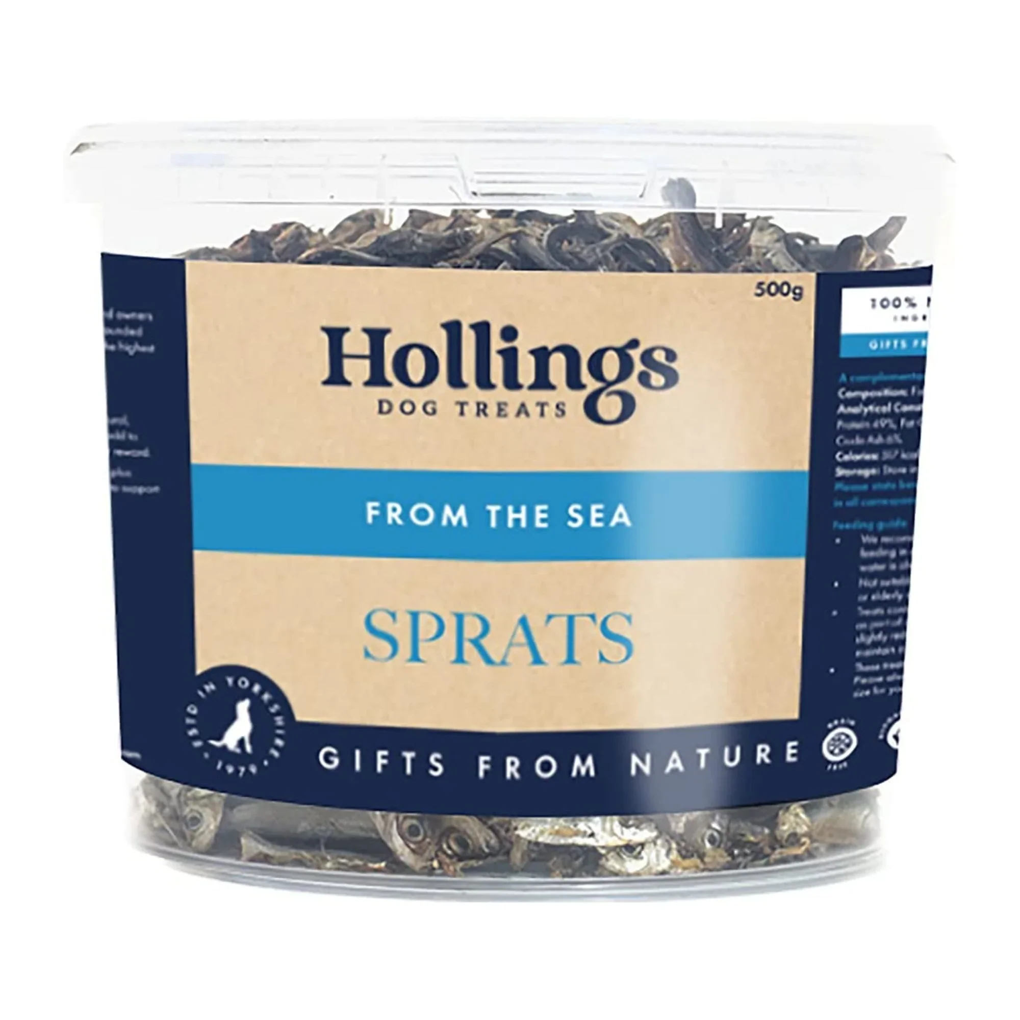 Hollings Tub of Sprats 500g - Image 2