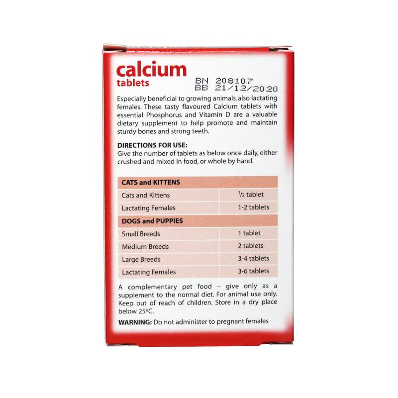Johnsons Calcium & Vitamin D Tablets (40 Tab) - Image 3