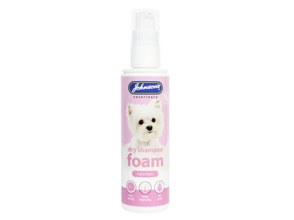 Johnsons Dry Foam Shampoo Baby Fresh 150ml